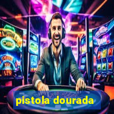 pistola dourada