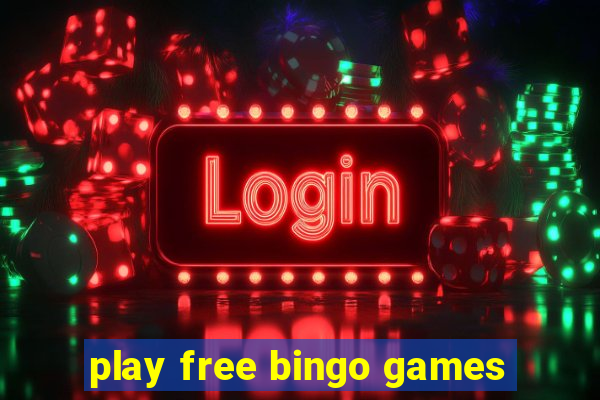 play free bingo games