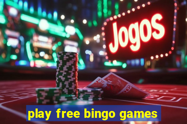 play free bingo games