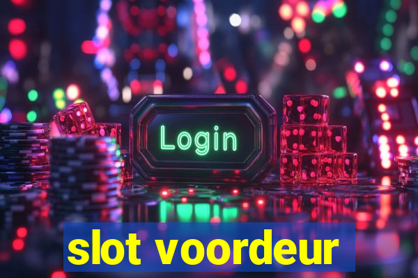 slot voordeur