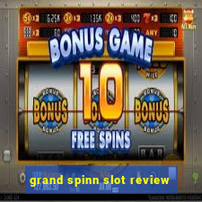 grand spinn slot review