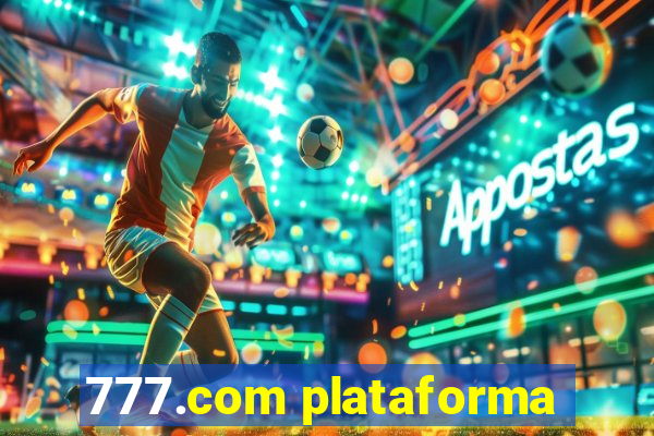 777.com plataforma