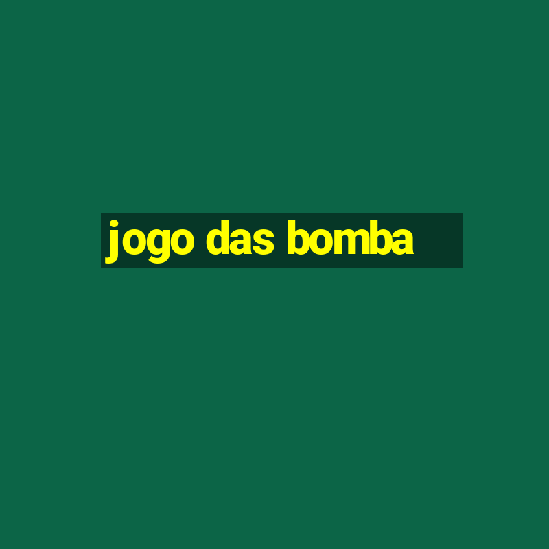 jogo das bomba