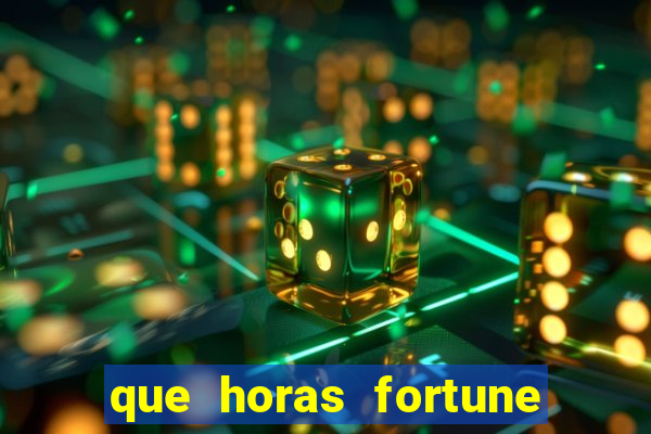 que horas fortune mouse paga