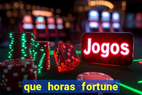 que horas fortune mouse paga