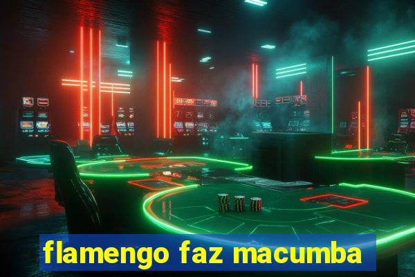 flamengo faz macumba