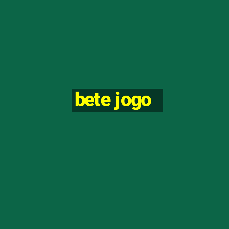 bete jogo