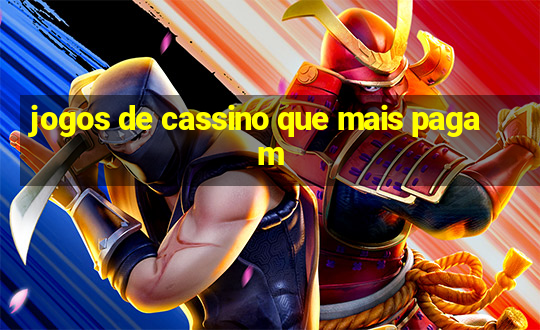 jogos de cassino que mais pagam