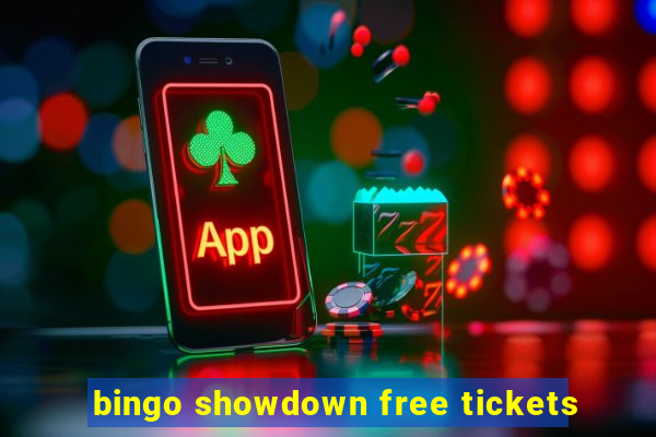 bingo showdown free tickets