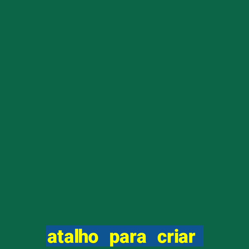 atalho para criar nova pasta