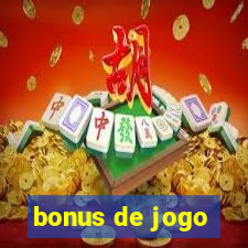 bonus de jogo