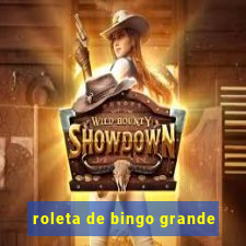 roleta de bingo grande