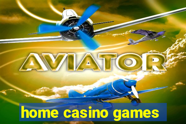 home casino games