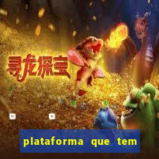 plataforma que tem fortune tiger