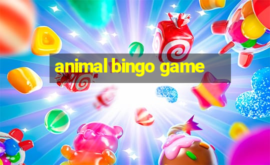 animal bingo game