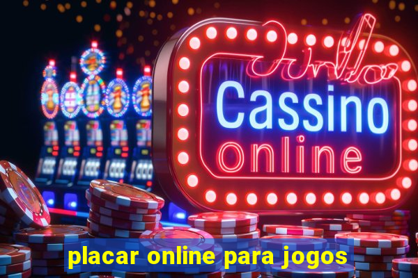 placar online para jogos