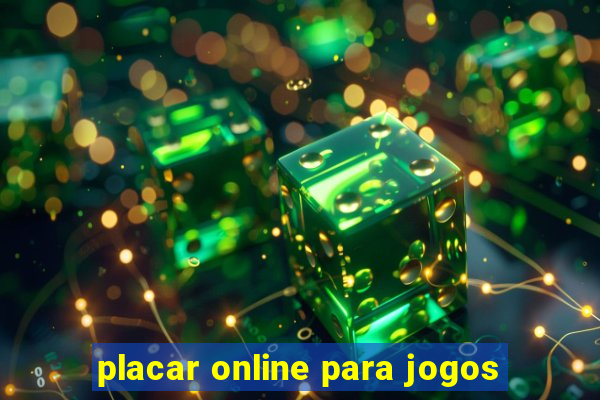 placar online para jogos