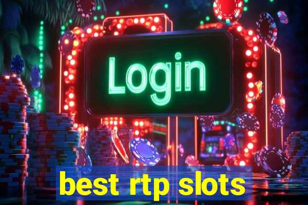 best rtp slots