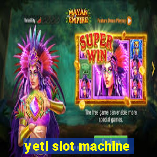 yeti slot machine