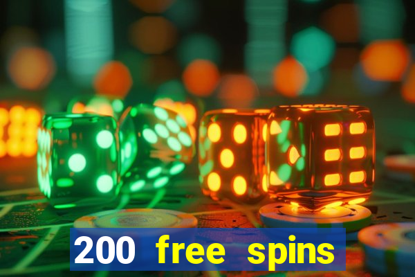 200 free spins online casino