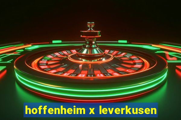 hoffenheim x leverkusen