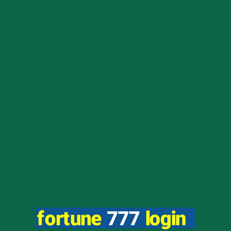 fortune 777 login