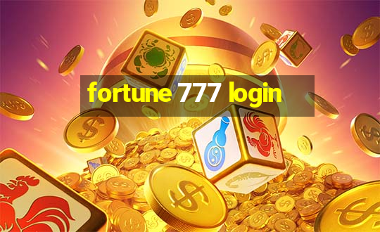 fortune 777 login