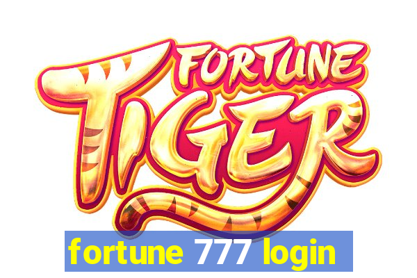 fortune 777 login