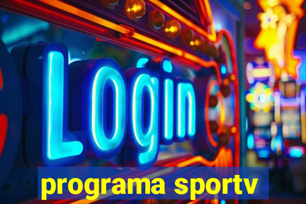 programa sportv