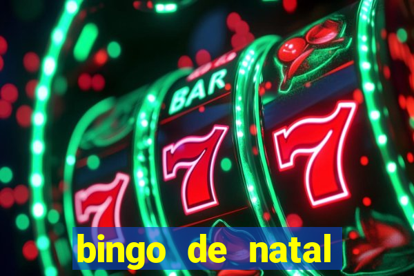 bingo de natal para imprimir gratis