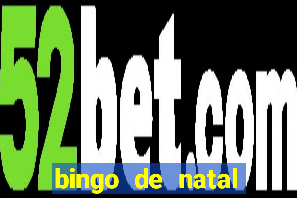 bingo de natal para imprimir gratis