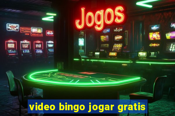 video bingo jogar gratis