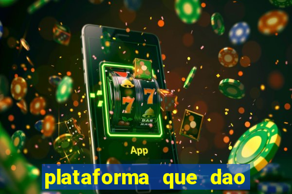 plataforma que dao bonus no cadastro