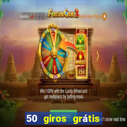 50 giros grátis no cadastro