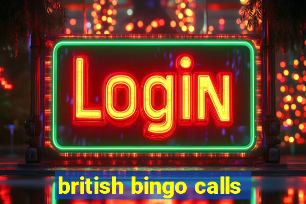 british bingo calls