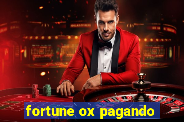 fortune ox pagando