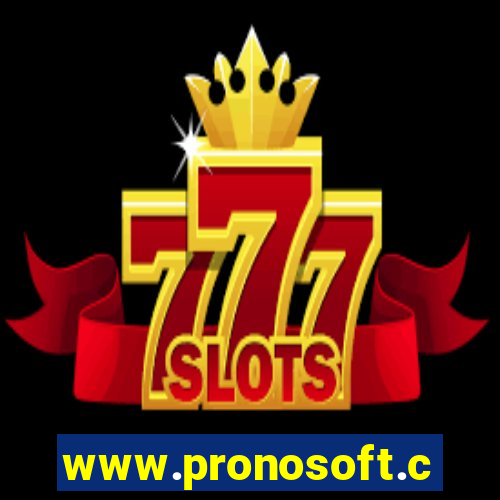 www.pronosoft.com