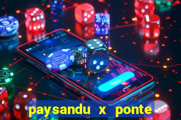 paysandu x ponte preta palpite