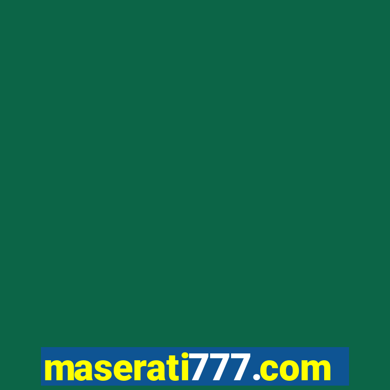 maserati777.com