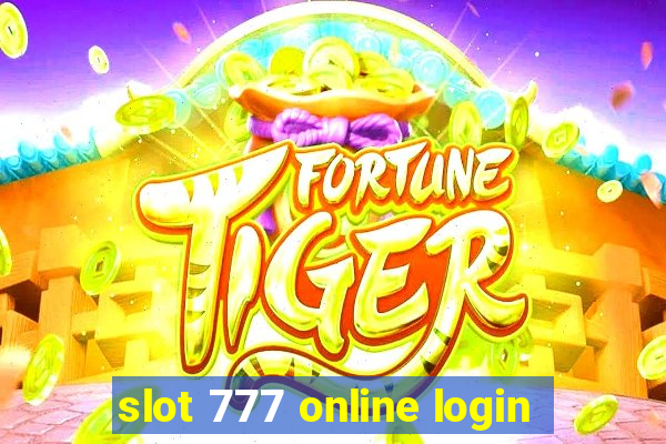 slot 777 online login