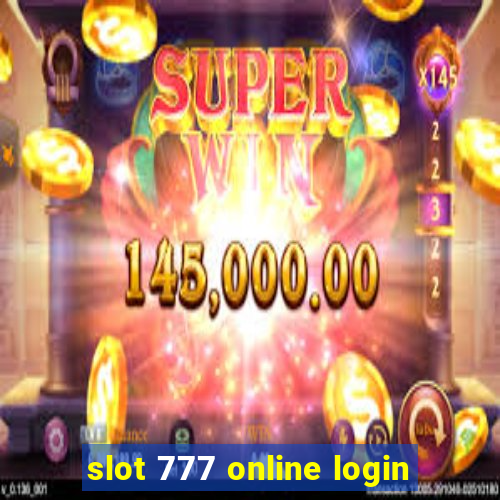 slot 777 online login