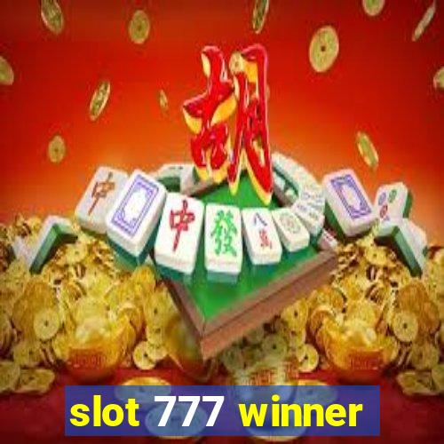 slot 777 winner