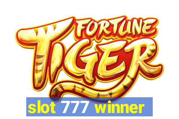 slot 777 winner