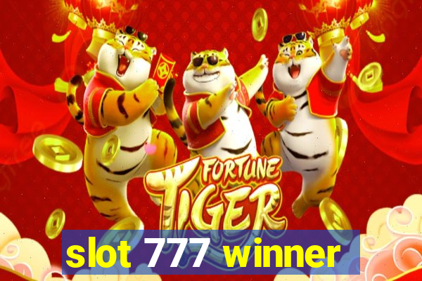 slot 777 winner