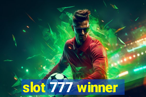 slot 777 winner