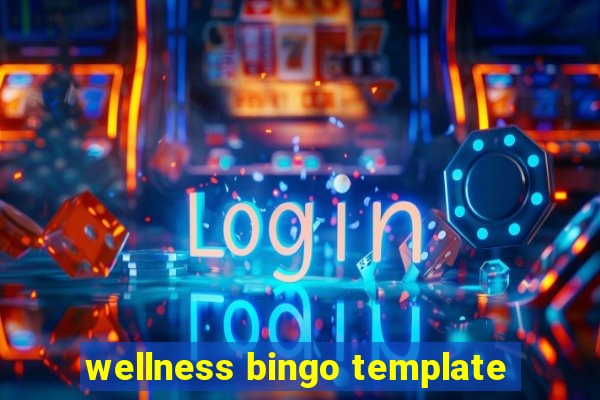 wellness bingo template