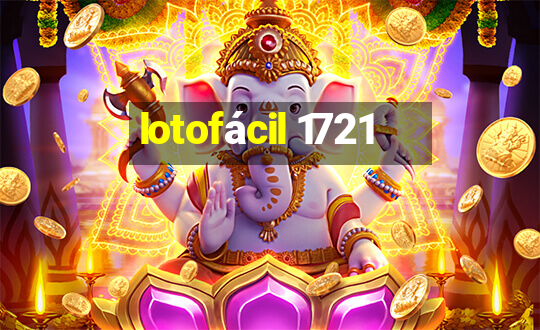 lotofácil 1721