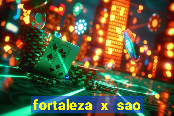 fortaleza x sao paulo palpite