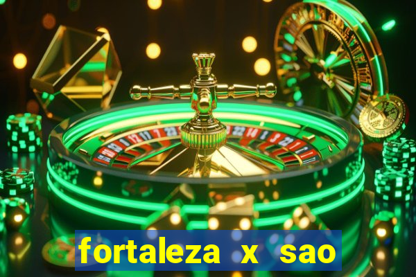 fortaleza x sao paulo palpite