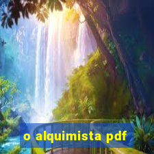 o alquimista pdf